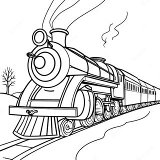 The Polar Express Coloring Page 54933-43834