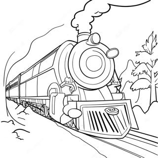 The Polar Express Coloring Page 54933-43835