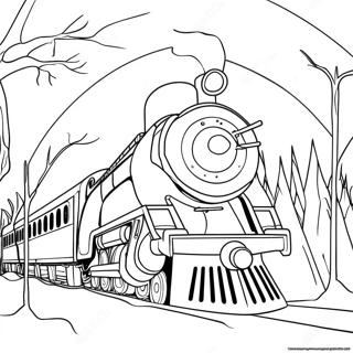 The Polar Express Coloring Page 54933-43836