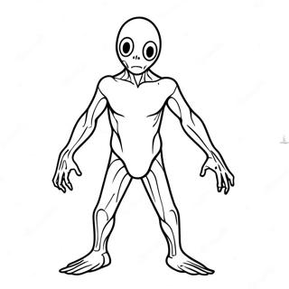 Scp 173 Coloring Pages