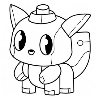 Lego Pokemon Coloring Page 54963-43863