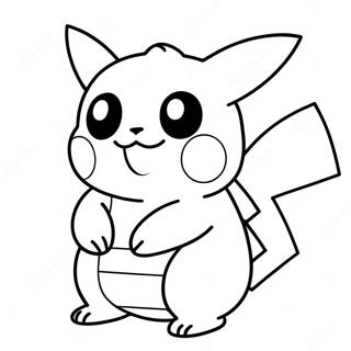 Charming Pikachu Lego Coloring Page 54964-43858