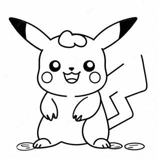 Charming Pikachu Lego Coloring Page 54964-43859