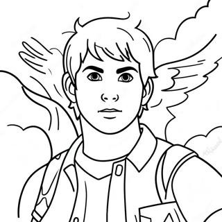 Percy Jackson Coloring Pages