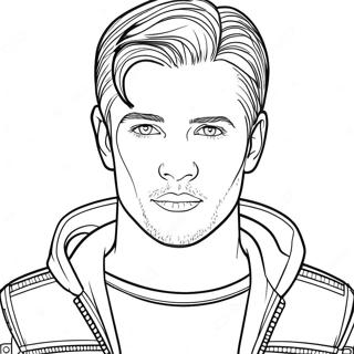 Liam Coloring Page 54983-43874