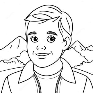 Adventurous Liam Coloring Page 54984-43878