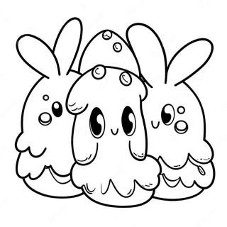 Peeps Coloring Pages