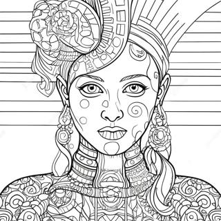 Glitch Art Coloring Page 55053-43935