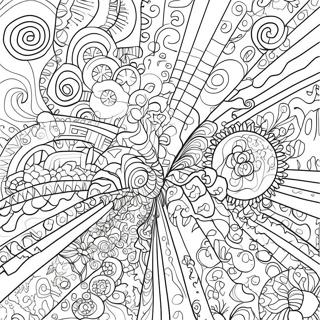 Retro Glitch Patterns Coloring Page 55054-43932