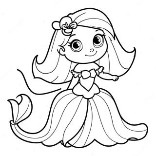 Ariel With Legs Coloring Pages