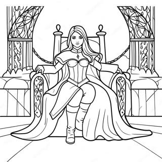 Throne Of Glass Coloring Page 55123-43987