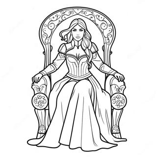 Throne Of Glass Coloring Page 55123-43988