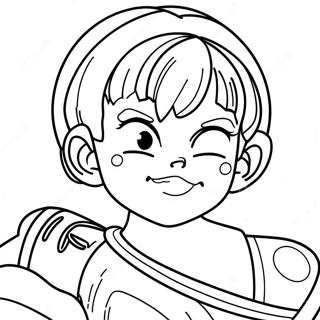 Bulma Coloring Page 55143-44003