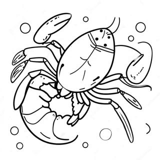 Crawfish Coloring Page 55163-44016