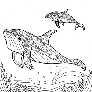 Humpback Whale Coloring Page 55173-44026