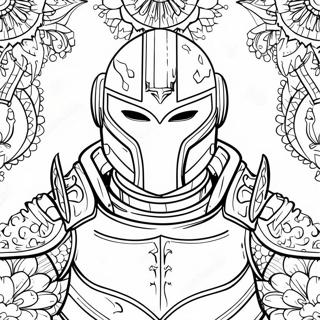 Shiny Metal Armor Coloring Page 55184-44037