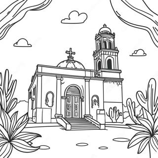 Mexico Coloring Page 551-438