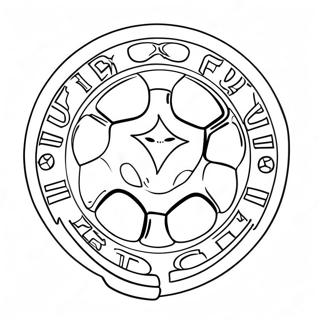 Soccer Logo Coloring Page 55203-44048