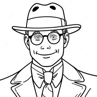 Riddler Coloring Page 55233-44073