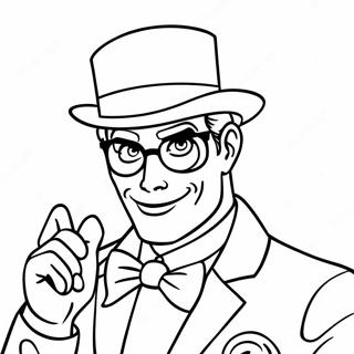 Riddler With Question Mark Coloring Page 55234-44088