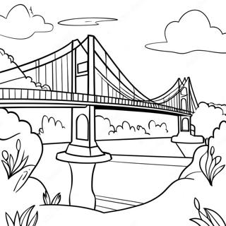 Bridge Coloring Page 55253-44094