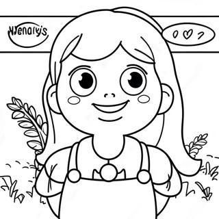 Wendy's Coloring Pages