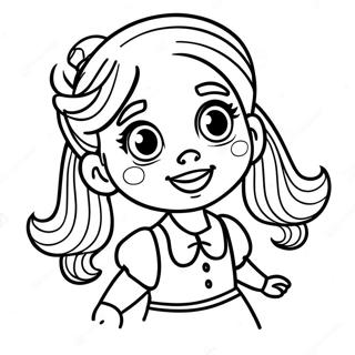 Wendy S Playful Character Coloring Page 55264-44106