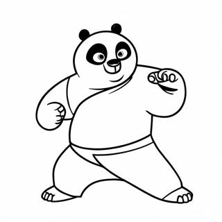 Kung Fu Panda Coloring Page 5526-4515