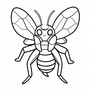 Beedrill Coloring Pages