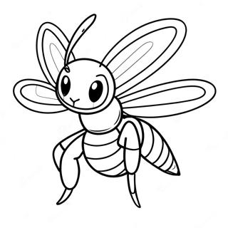 Beedrill Coloring Page 55273-44102