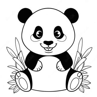 Po The Brave Panda Coloring Page 5527-4520