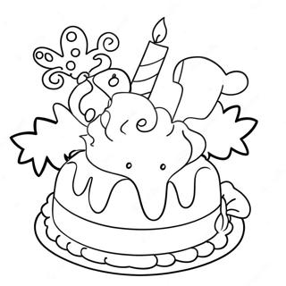 1st Birthday Coloring Pages