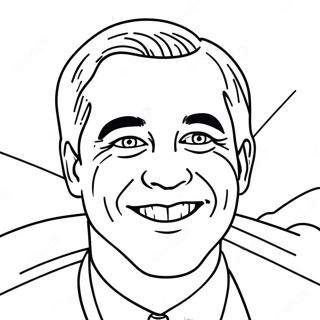 Paul With A Bright Smile Coloring Page 55394-44207