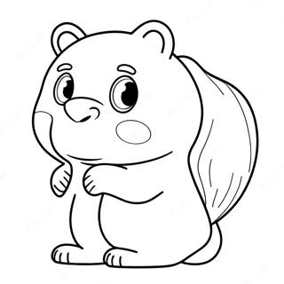 Cute Dltk Animal Coloring Page 55424-44231