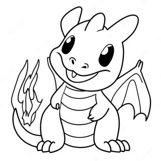 Charizard Breathing Fire Coloring Page 55494-44286