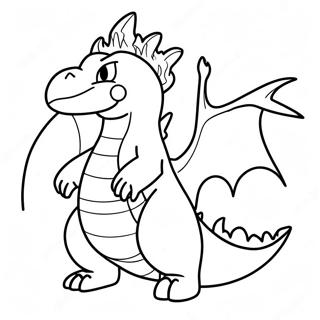 Charizard Breathing Fire Coloring Page 55494-44288