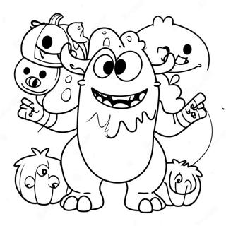 Monster Mash Coloring Pages