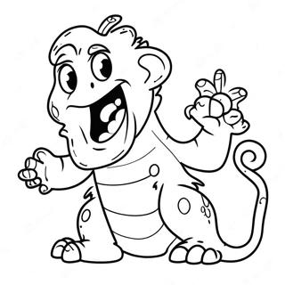 Monster Mash Coloring Page 55523-44310