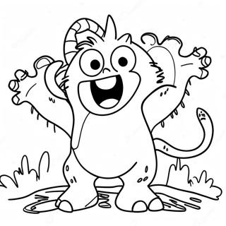 Monster Mash Coloring Page 55523-44311