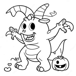 Monster Mash Coloring Page 55523-44312