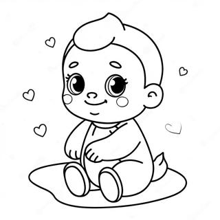 Cute Lol Baby Coloring Page 55663-44415