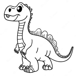 Xray Dinosaur Coloring Page 55674-44426