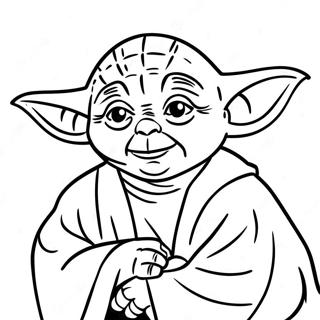 Yoda Coloring Pages