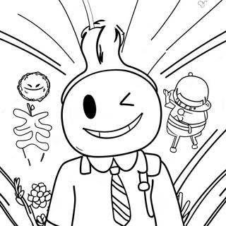 Assassination Classroom Coloring Page 55703-44445