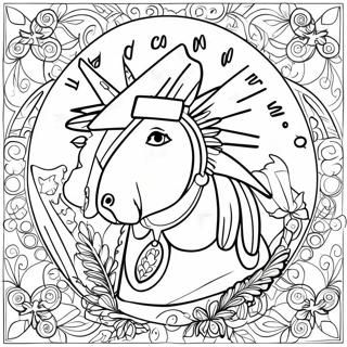 Washington Commanders Logo Coloring Page 55753-44489