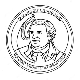 Washington Commanders Logo Coloring Page 55753-44490