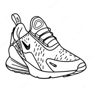 Nike Air Max 270 Sneaker Coloring Page 55763-44493