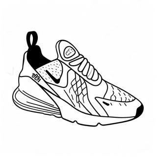 Nike Air Max 270 Sneaker Coloring Page 55763-44494