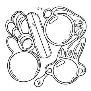 Cooking Utensils Coloring Page 55773-44505