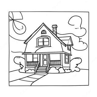 Up House Coloring Page 55823-44541